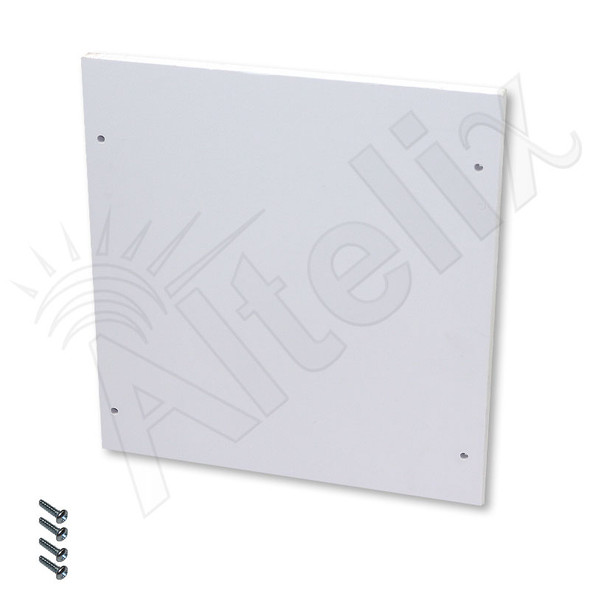 Blank No-Drill Partial Size PVC Equipment Mounting Plate with Screws for NP141107 and NP141109 Series Enclosures
