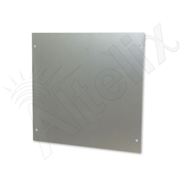 Blank Aluminum Equipment Mounting Plate for NP120907 and NP120909 Powered Series Enclosures