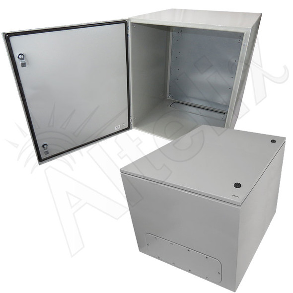 Altelix 24x24x24 NEMA 4X Steel Weatherproof Enclosure with Steel