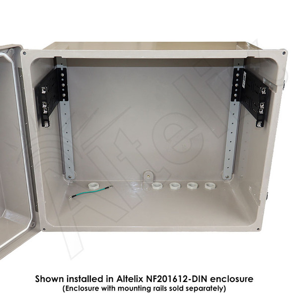 Altelix 19" 2U Equipment Rack Mount Kit for NF162012 & NF162012V Enclosures