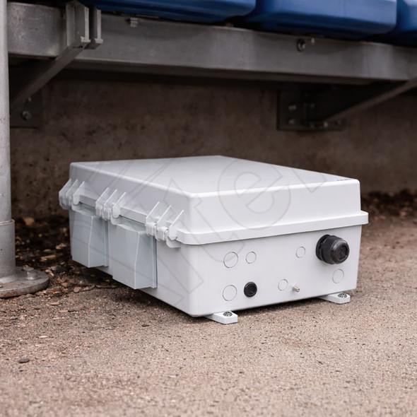 Altelix Vented Deck Mount Enclosure - 17x14x7 Polycarbonate + ABS