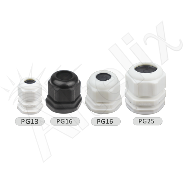 Altelix sealed cable gland with closed-end water-tight inner seal