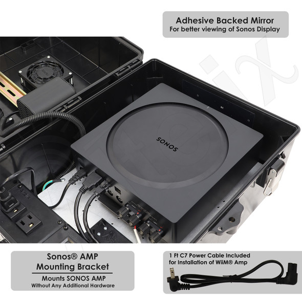 Altelix Weatherproof Enclosure for SONOS® AMP