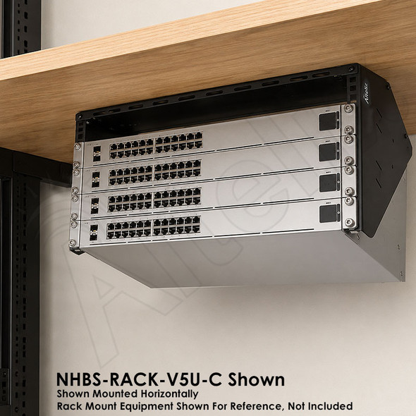 Altelix Heavy Duty 19" Vertical Wall Mount Equipment Racks | NHBS-RACK-VXU-C_