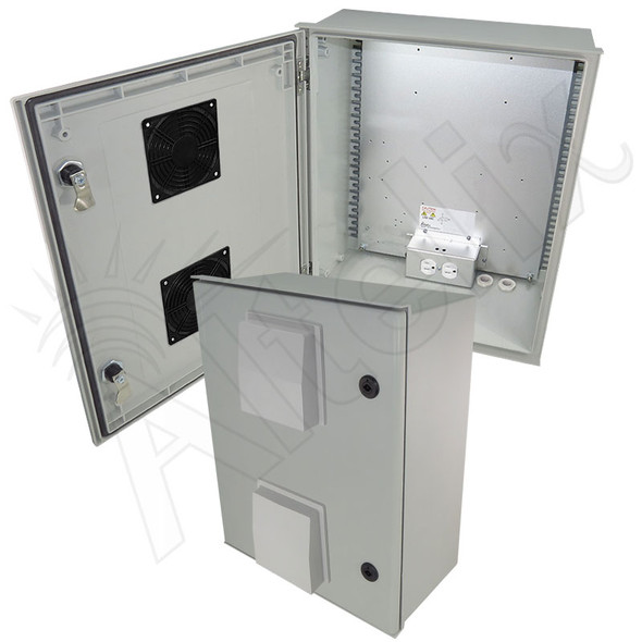 Altelix 20x16x8 NEMA 3X Fiberglass Weatherproof Enclosure with