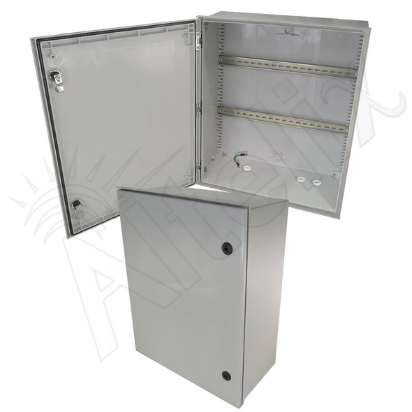 Altelix 16x16x8 Industrial DIN Rail Enclosure Fiberglass NEMA 3X