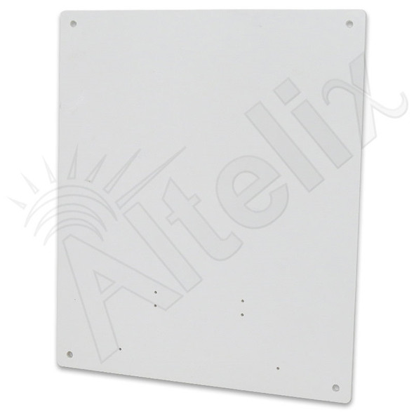 Blank Non-Metallic Polyester Equipment Mounting Plate for NF141206 & NF141208 Series Enclosures