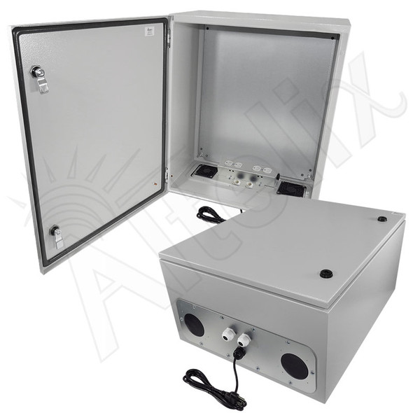 Altelix 24x20x12 NEMA 4X Steel Weatherproof Enclosure with