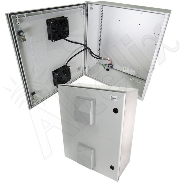 Altelix 32x24x12 Vented Fiberglass Weatherproof NEMA Enclosure 