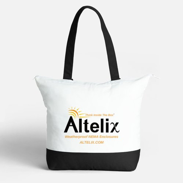 Altelix Large Zippered Tote