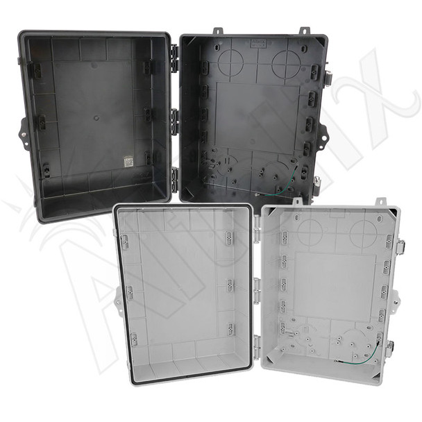 Altelix 17x14x9 Polycarbonate + ABS NEMA 4X RF Transparent Outdoor WiFi Enclosure