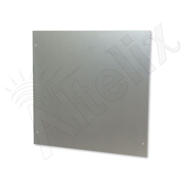 Blank Aluminum Size Equipment Mounting Plate for NP141107 and NP141109 Powered Series Enclosures