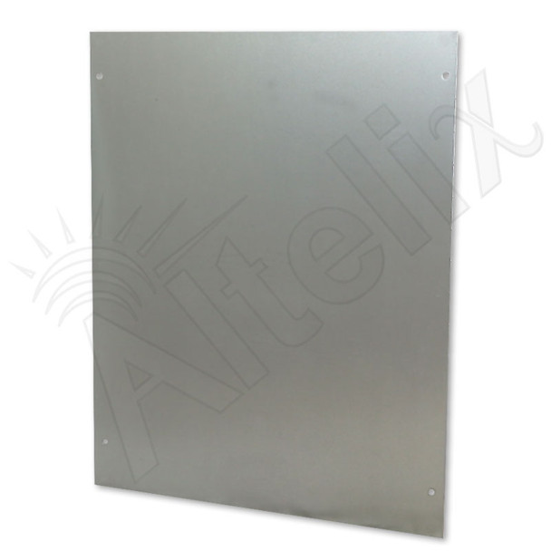 Blank Aluminum Full Size Equipment Mounting Plate for NP171406, NP171407 and NP171409 Series Enclosures