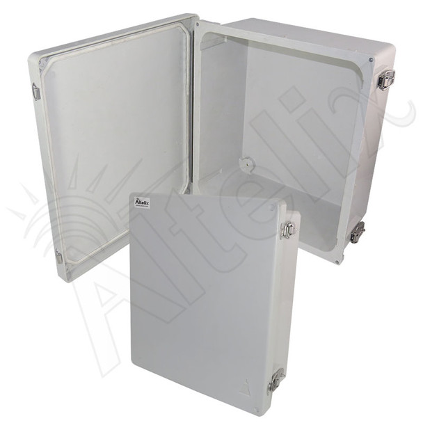 Altelix 14x12x6 Fiberglass FRP Weatherproof NEMA 4x Enclosure