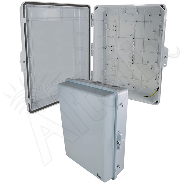 Altelix 17x14x6 Inch Polycarbonate + ABS Weatherproof NEMA Enclosure