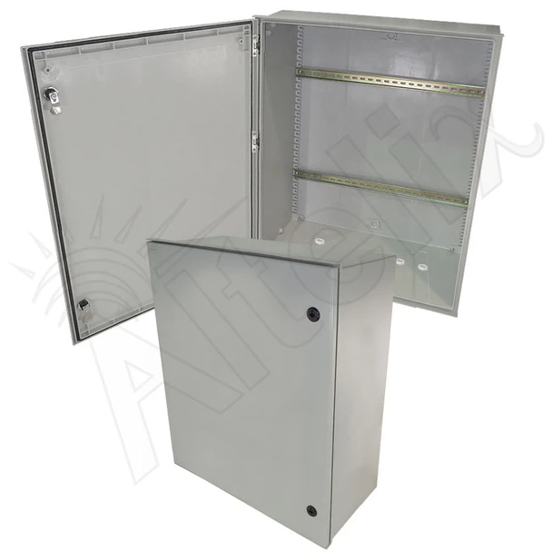 Altelix 32x24x12 Industrial DIN Rail Enclosure Fiberglass NEMA 4X IP65