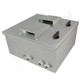 Altelix 16x16x8 Vented Insulated Fiberglass Weatherproof NEMA Enclosure with Cooling Fan, 200W Heater and 120 VAC Outlets