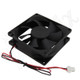 Replacement 12VDC Fan for NP, NFC12 and NS Series Enclosures - 80x80x25mm