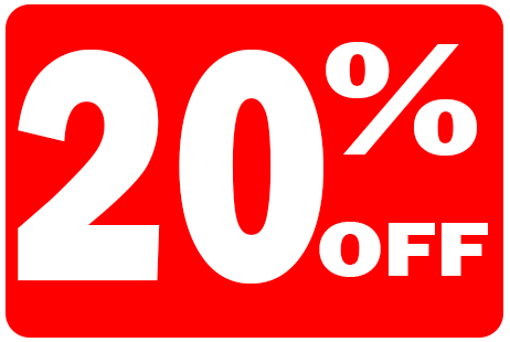 20 Percent Off!