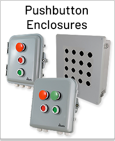 Industrial Weatherproof Push Button Enclosures