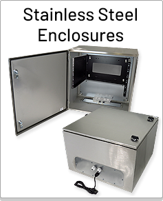 Stainless Steel Industrial Weatherproof NEMA Enclosures