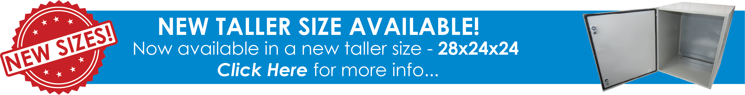 New Taller Size Available!