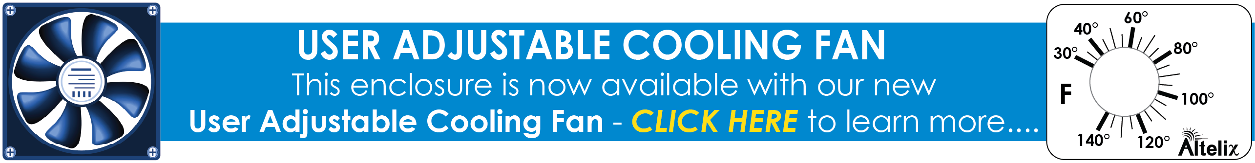 New User Adjustable Fan Available!