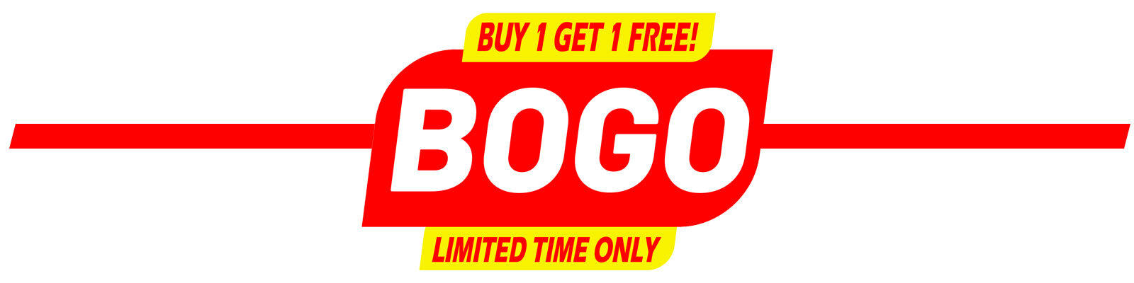 BOGO - Buy 1 Get 1 Free! BOGO - Buy 1 Get 1 Free!