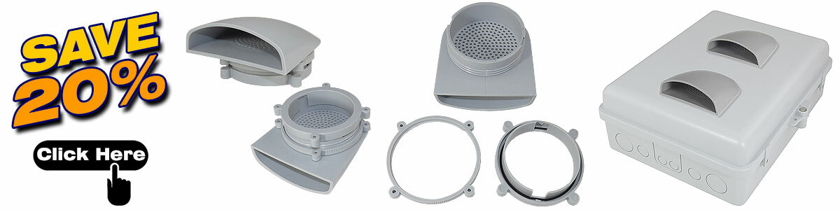 Save 20% our Enclosure Vent/Fan Shroud