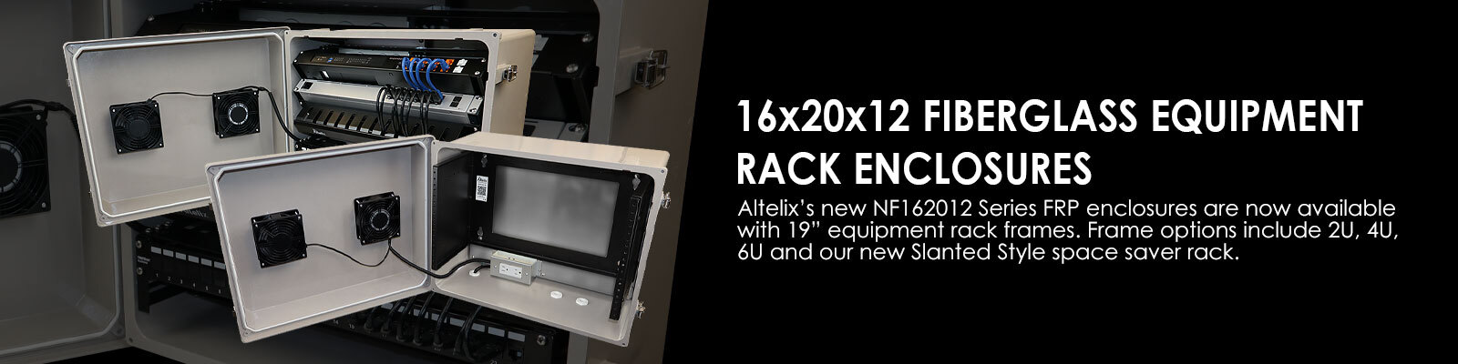 NF162012 Series FRP Equipment Rack Enclosures