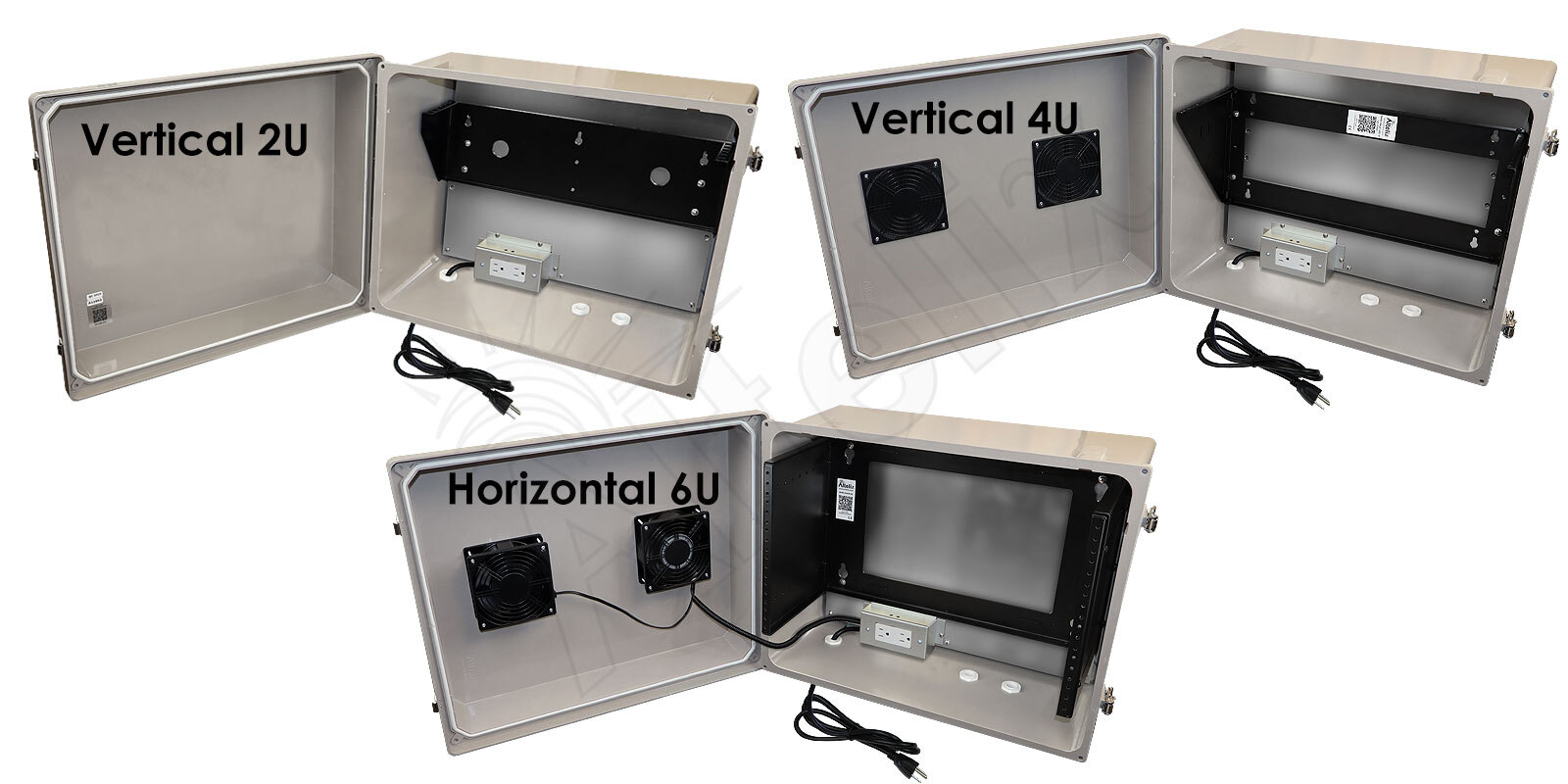 NF162012 Series FRP Equipment Rack Enclosures