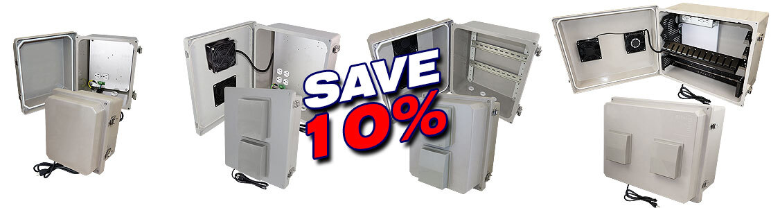 Save 10% on all NF Series Enclosures