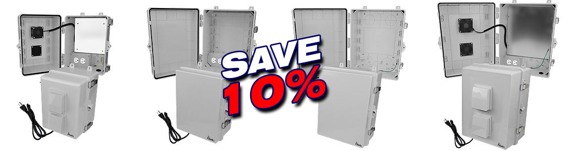 Save 10% on all NP Series Enclosures