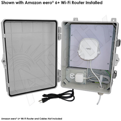 eero Pro 6 (Apple Kit 対応ルーター) Amazon eero Pro 6E tri-band mesh Wi-Fi 6E router, with built