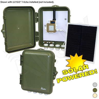 Altelix Solar Powered Weatherproof NEMA 4X Enclosure for LILYGO® T