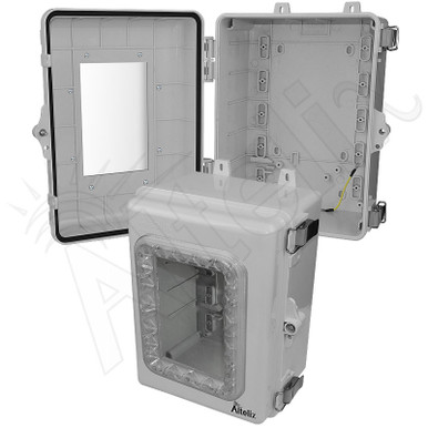 イトウテルミー　a3box Altelix Windowed Enclosure - 12x9x7 Polycarbonate NEMA 4X