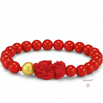 red pixiu bracelet