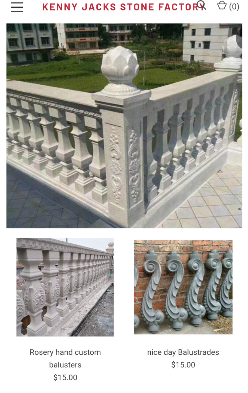 BALLUSTERS/ RAILING/PILLARS/COLLUMNES/ MEDALLIONS