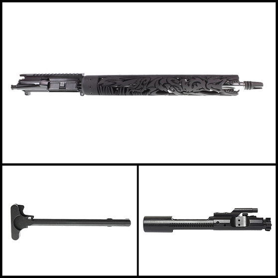 3KEYZ Tactical – “Firehound” 16″ 5.56 NATO Parkerized AR-15 Rifle Complete Upper
