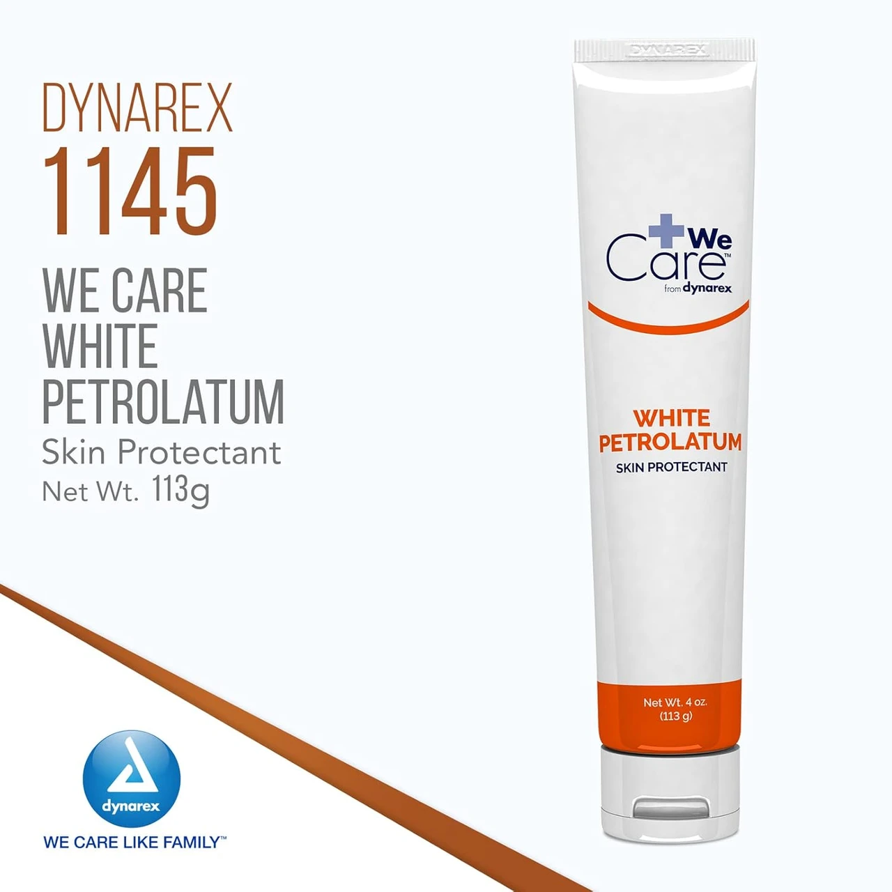 Dynarex 1145 White Petrolatum 4 oz. tube (Case of 72)