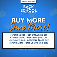Back to School Offers BIG Savings with Medical Device Depot
