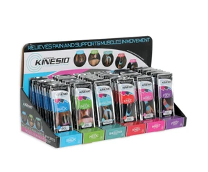 KINESIO TAPE Pre Cut Starter Set with Display, 10 of ea app/cs
