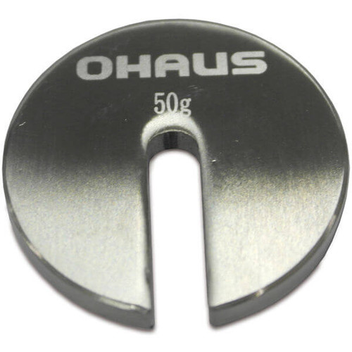 Ohaus Weight, 50g, ASTM 6, Slotted