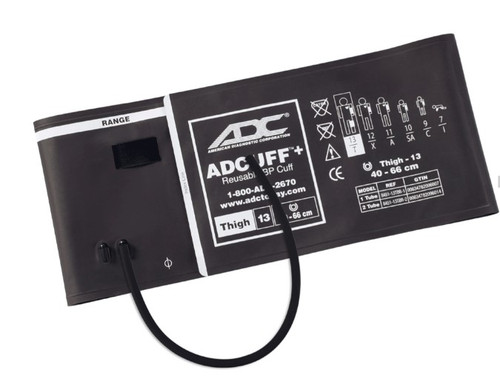 ADCUFF+, 1 pc Cuff,1 Tube, Thigh, Brown