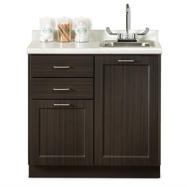 Clinton 36" Fashion Finish, Base Cabinet with 2 Doors and 2 Drawers