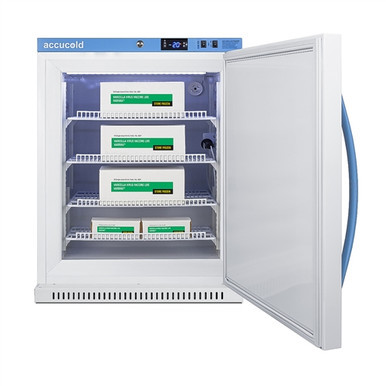ACCUCOLD AFZ5PVBIADA Performance Pharmacy-Vaccine Freezer 4 Cu. Ft. with Solid Door