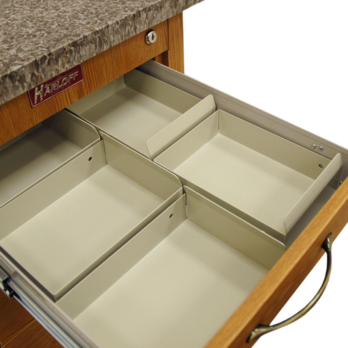 Harloff Aluminum Storage Bin without Divider