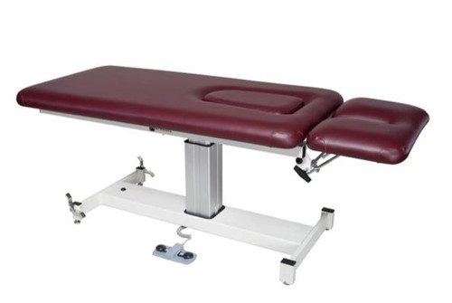 Armedica Treatment Table Two Section Pre-Natal Single Pedistal