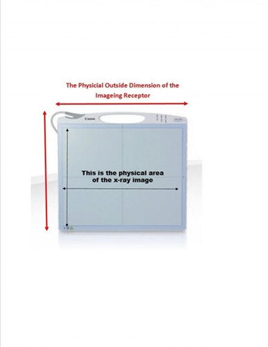 Techno Aide X-ray Cassette Cover Top Fold for CR/DR Image Receptors 20" x 20"