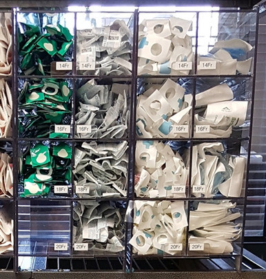 Poltex Foley Catheter Rack-6 Pocket